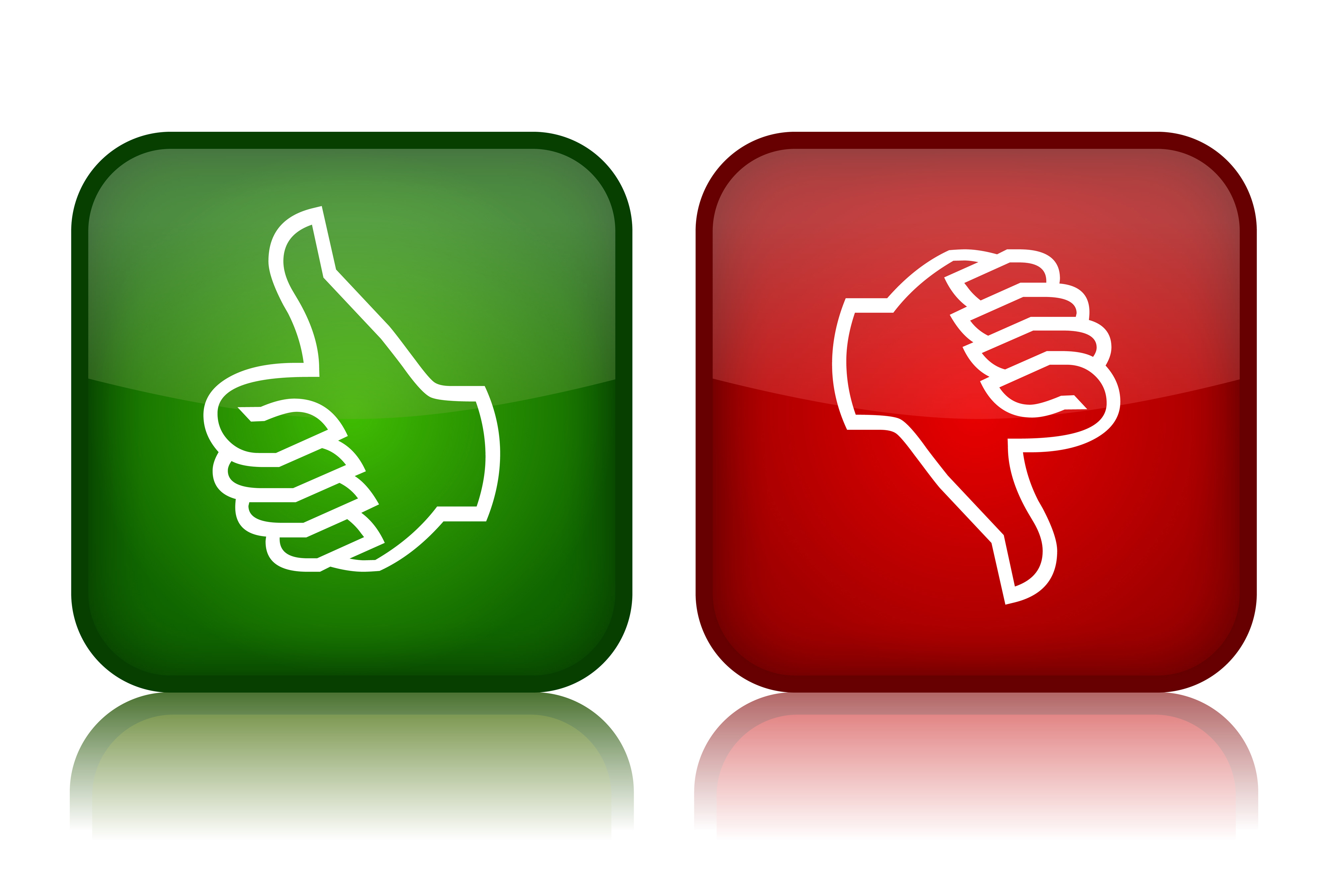 Thumbs buttons